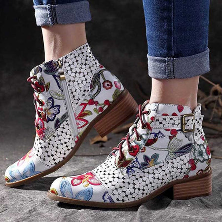 Ho Heave Women Slip On High Platform Shoes Female Fashion Casual High Ankle Boots Increased Internal Women Shoes Size 35-39