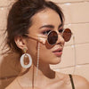 2019 Chic Fashion Reading Glasses Chain for Women Metal Sunglasses Cords Casual Pearl Beaded Eyeglass chain for glasses women