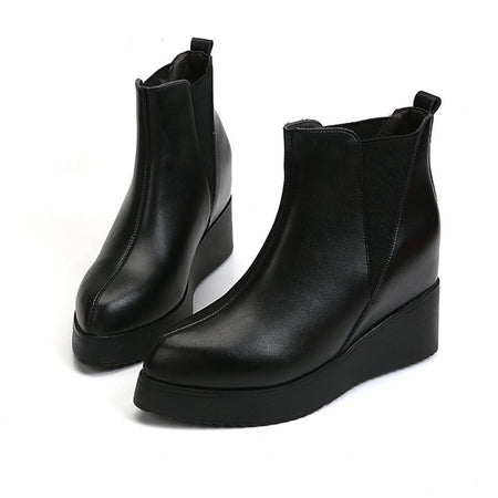 2019 New Ankle boots women Fashion Beautiful Flower pattern boot female Rubber boots for women Wear-resistant Zipper shoes
