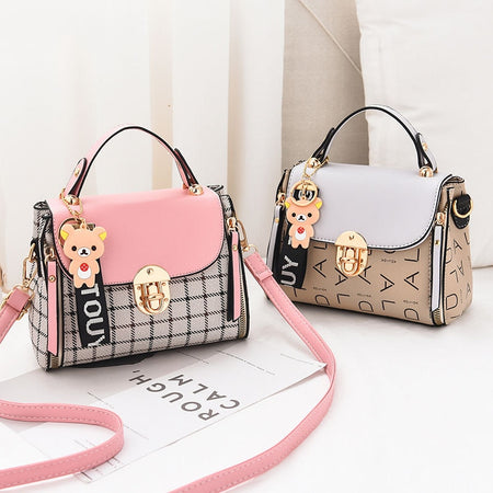 Solid color Leather Mini Crossbody Bags For Women 2020 Summer Messenger Shoulder Bag Female Travel Phone Purses and Handbags