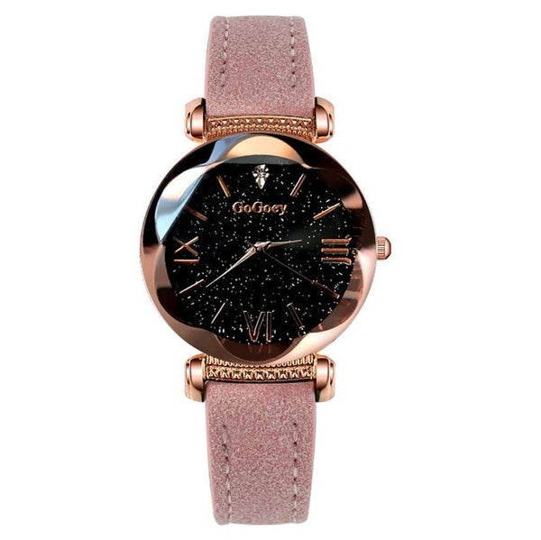 Gogoey femmes montres 2019 luxe dames montre ciel étoilé montres pour les femmes mode bayan kol saati diamant Reloj Mujer 2019